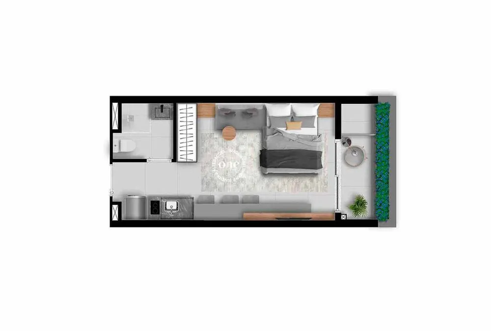 Apartamento, 1 quarto, 27 m² - Foto 8