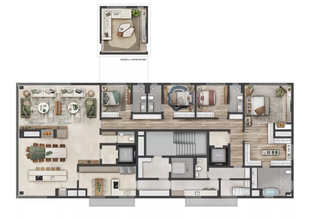 Apartamento, 3 quartos, 146 m² - Foto 4