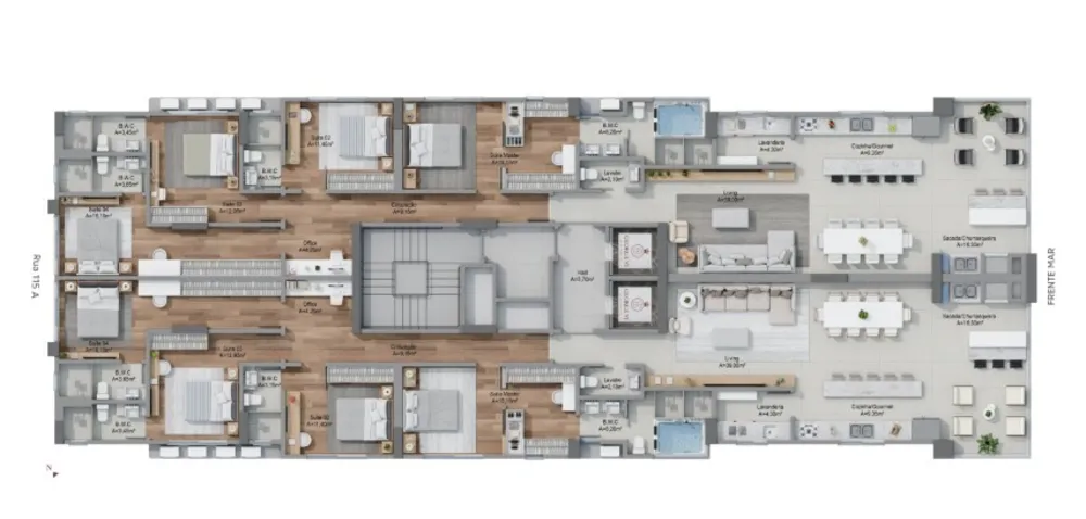 Apartamento, 4 quartos, 185 m² - Foto 8