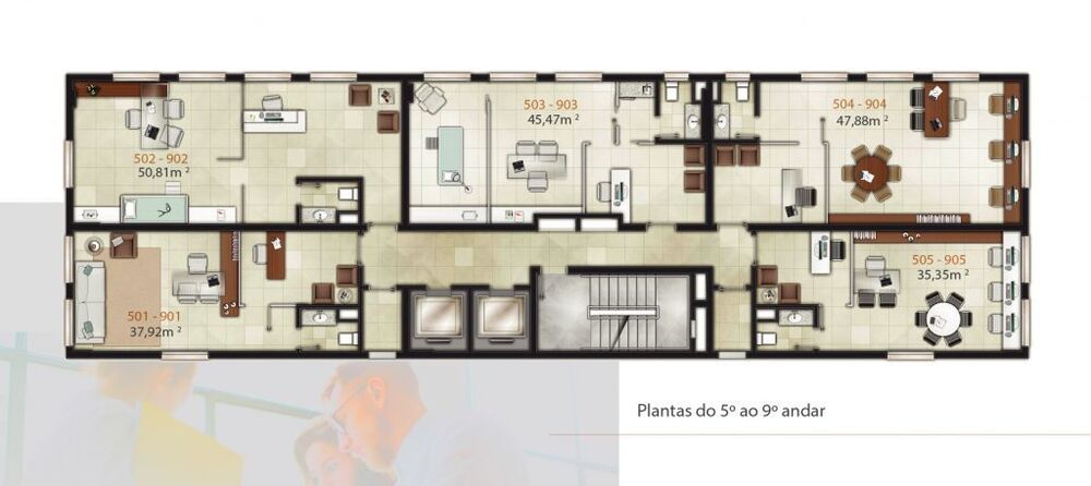 Sala-Conjunto, 45 m² - Foto 10