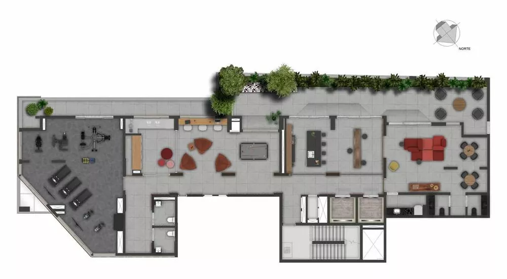 Apartamento, 1 quarto, 21 m² - Foto 2