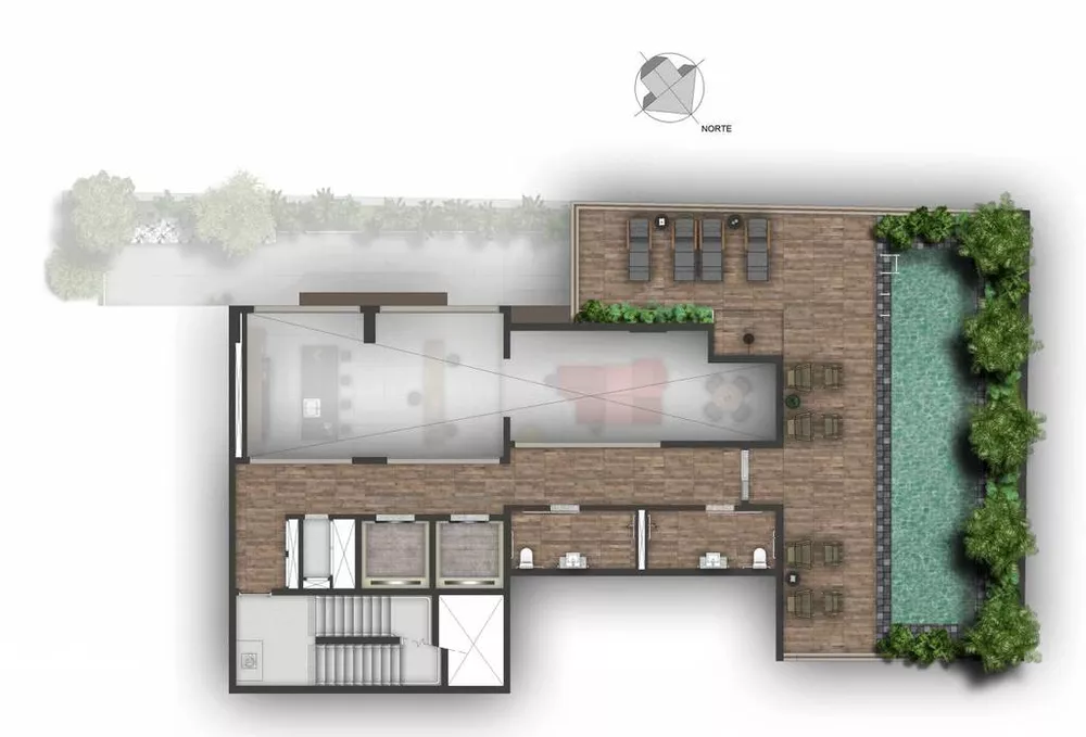 Apartamento, 1 quarto, 21 m² - Foto 1