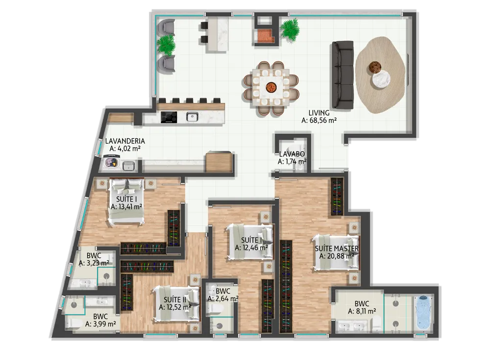 Apartamento, 3 quartos, 108 m² - Foto 10