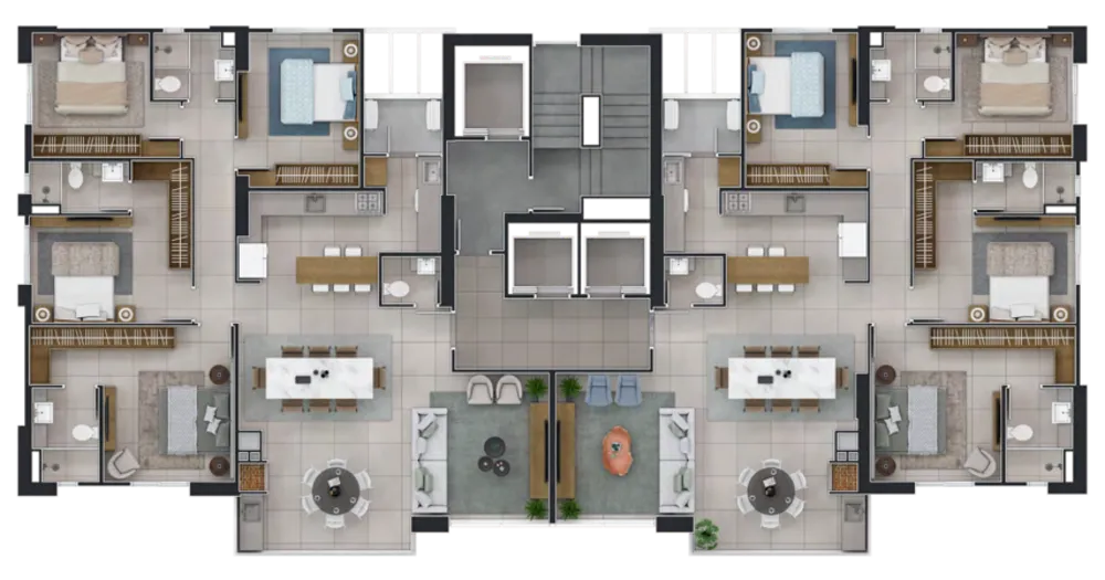 Apartamento, 4 quartos, 146 m² - Foto 3