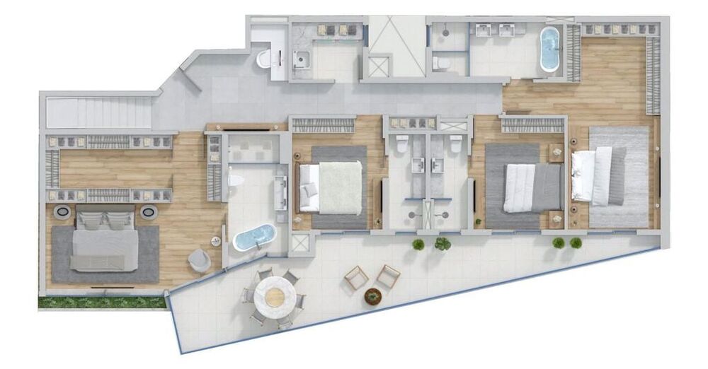 Cobertura à venda com 4 quartos, 378m² - Foto 4
