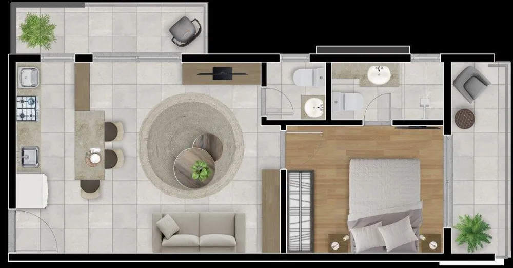 Apartamento, 1 quarto, 126 m² - Foto 8