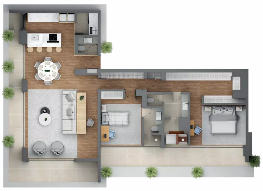 Apartamento, 3 quartos, 346 m² - Foto 3