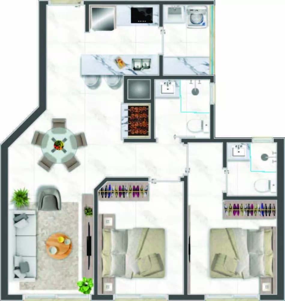 Apartamento, 3 quartos, 127 m² - Foto 4