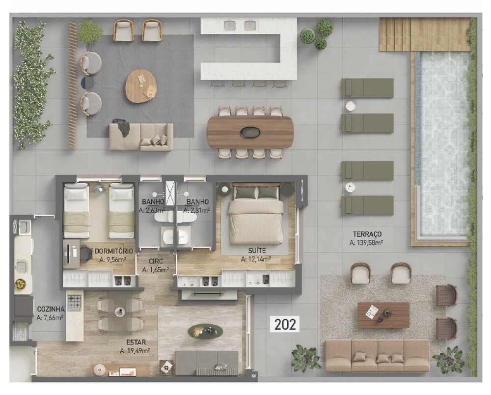 Apartamento, 2 quartos, 67 m² - Foto 12