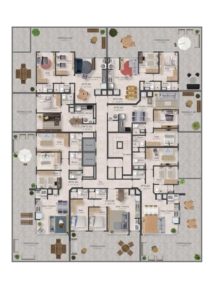 Apartamento, 3 quartos, 87 m² - Foto 7