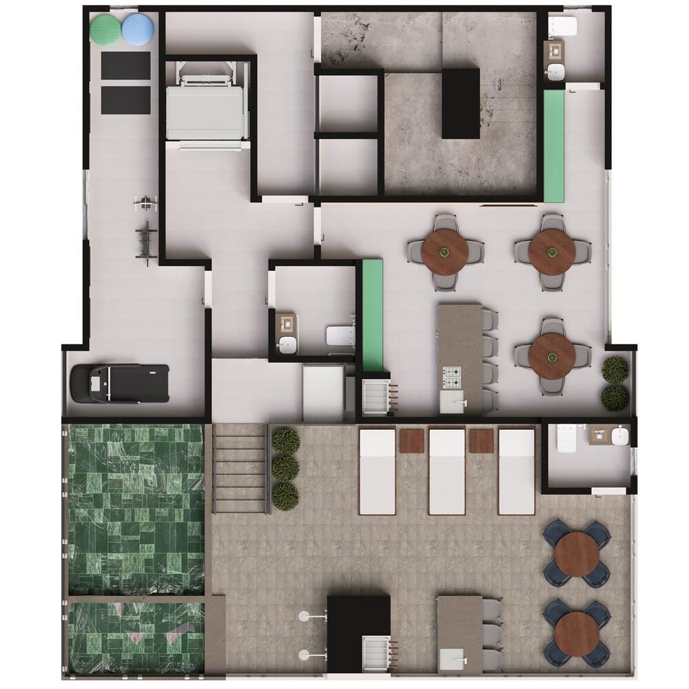 Apartamento, 2 quartos, 65 m² - Foto 2