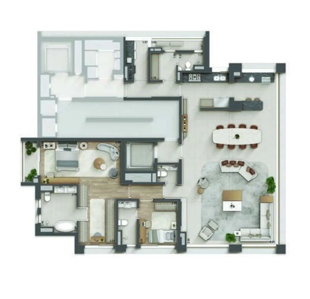 Apartamento, 3 quartos, 178 m² - Foto 12