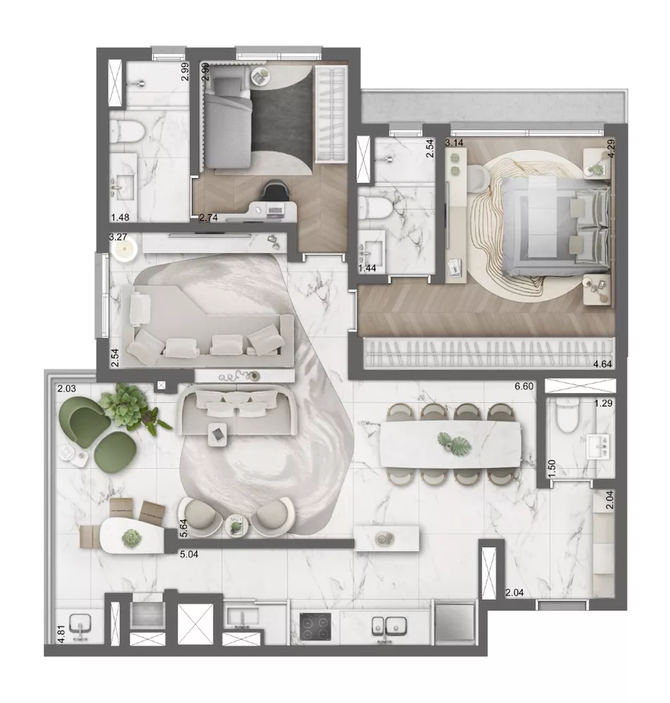 Apartamento, 3 quartos, 124 m² - Foto 31