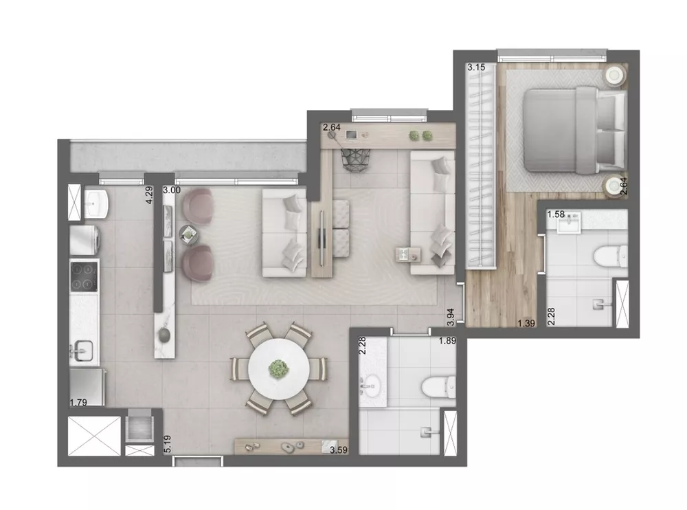 Apartamento, 3 quartos, 124 m² - Foto 21