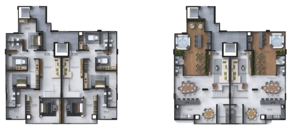 Apartamento, 3 quartos, 126 m² - Foto 1