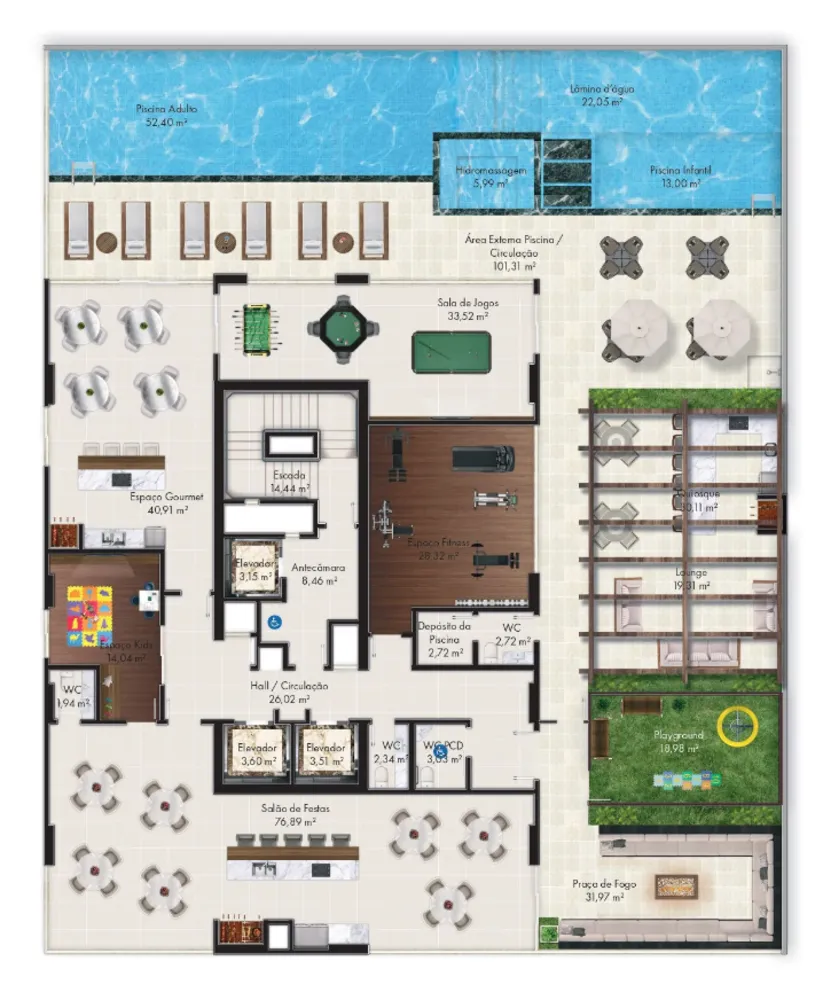 Apartamento, 3 quartos, 125 m² - Foto 12