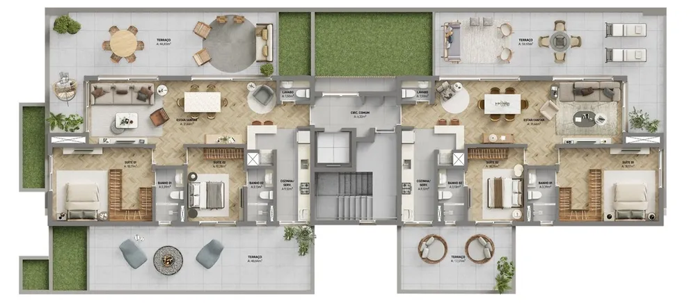Apartamento, 3 quartos, 204 m² - Foto 11