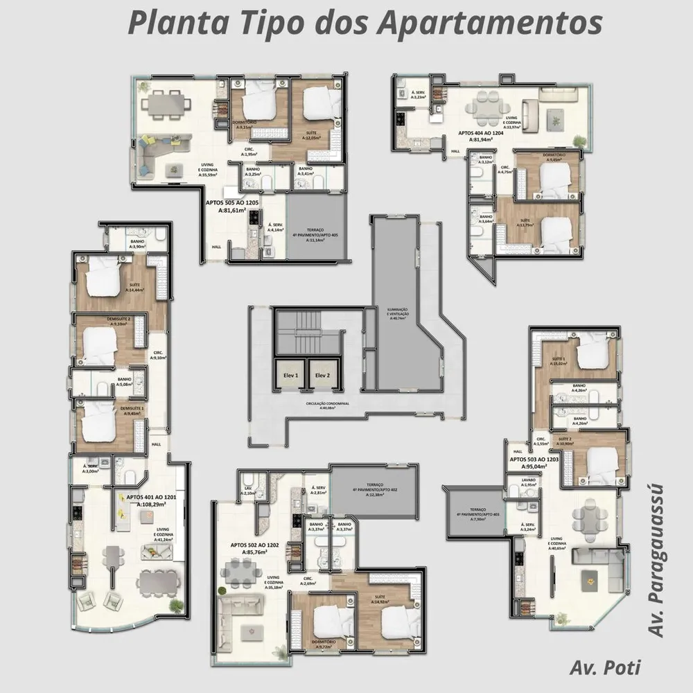 Apartamento, 2 quartos, 71 m² - Foto 8