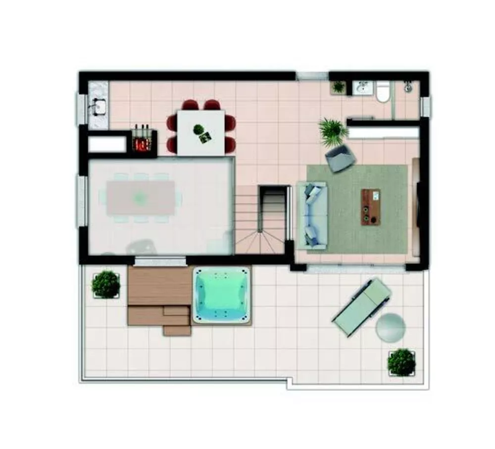 Apartamento, 2 quartos, 66 m² - Foto 2