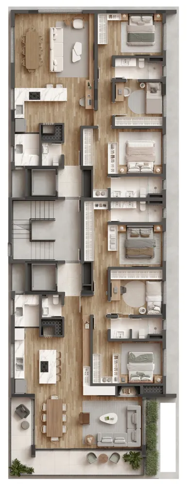 Cobertura, 3 quartos, 184 m² - Foto 9