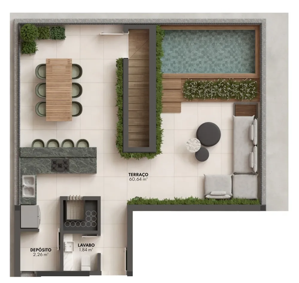 Cobertura, 3 quartos, 184 m² - Foto 12