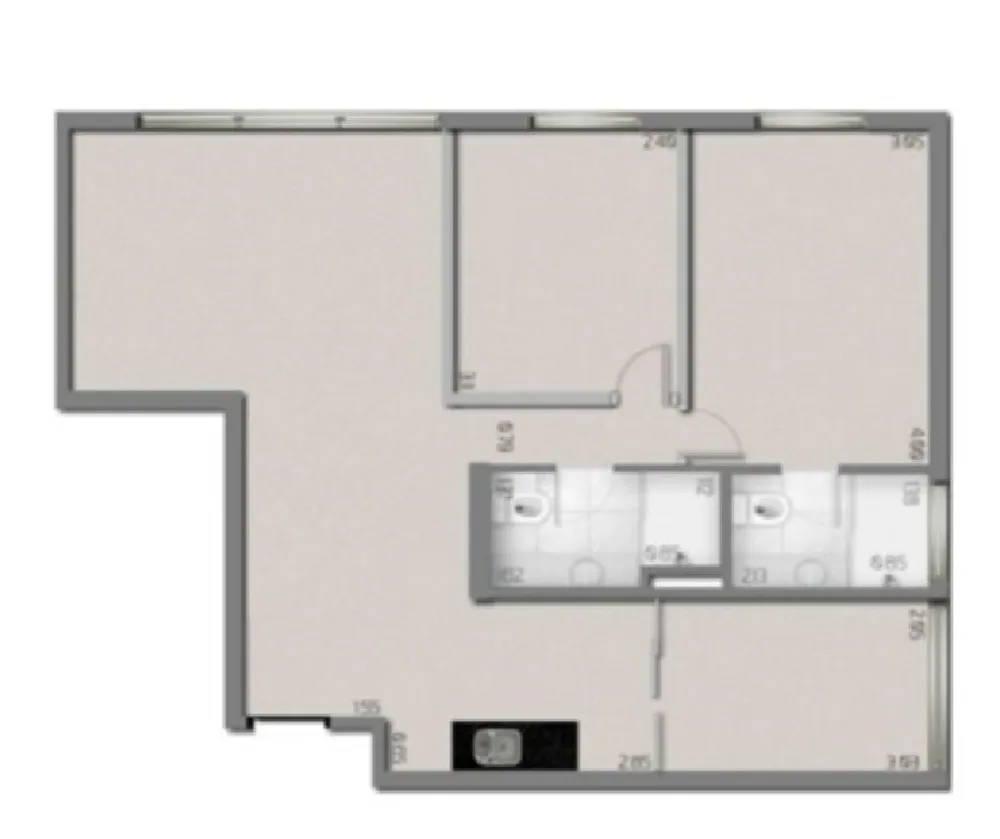 Apartamento, 2 quartos, 70 m² - Foto 8