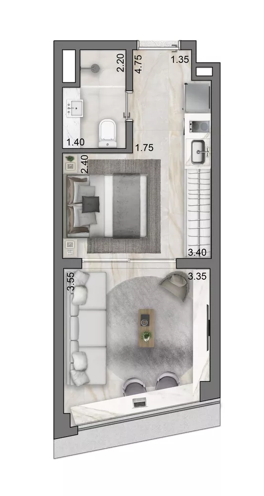 Apartamento, 3 quartos, 161 m² - Foto 3