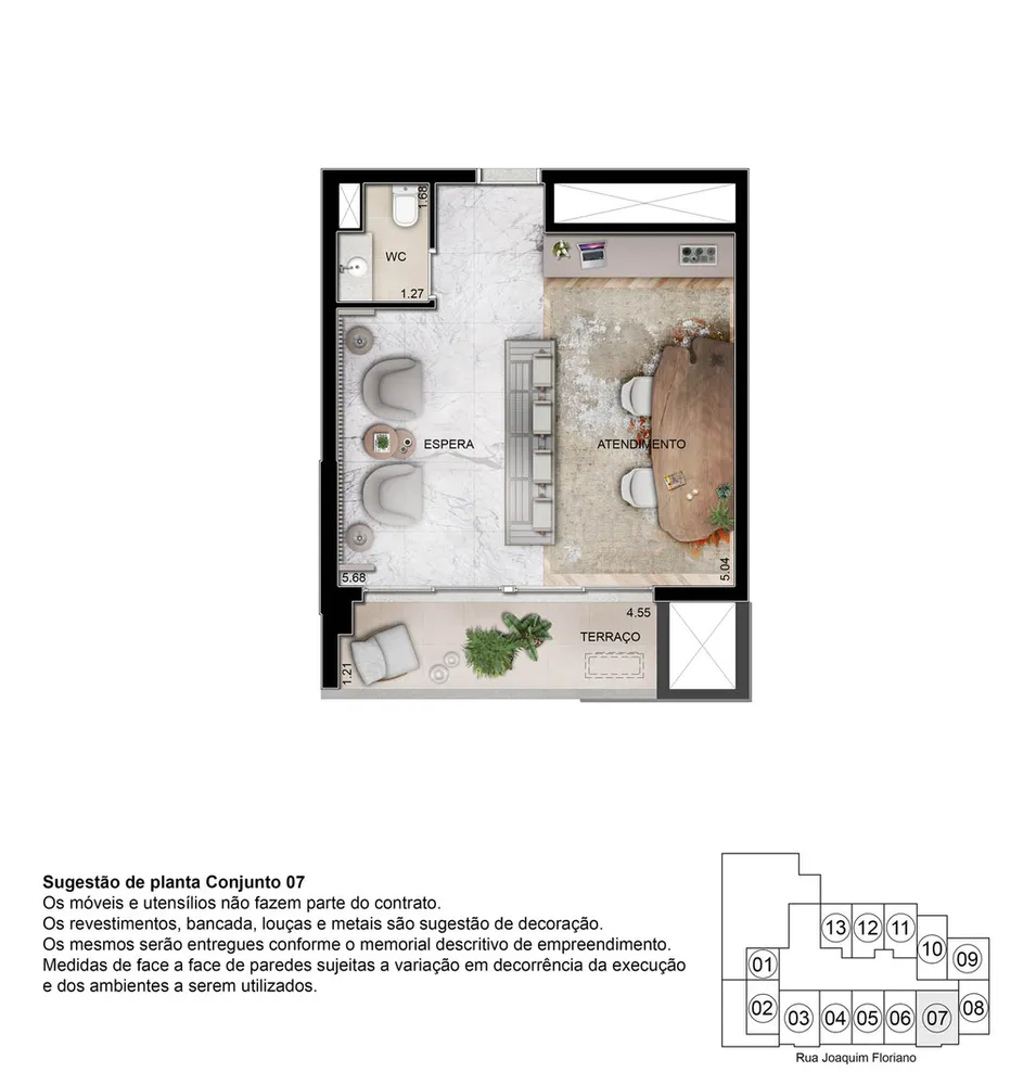 Sala-Conjunto, 41 m² - Foto 10
