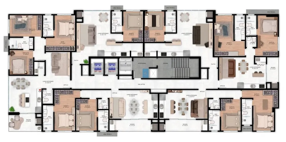 Apartamento, 3 quartos, 105 m² - Foto 11