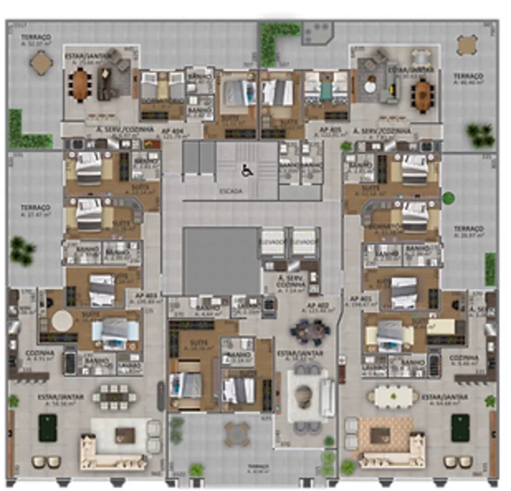 Apartamento, 3 quartos, 99 m² - Foto 19