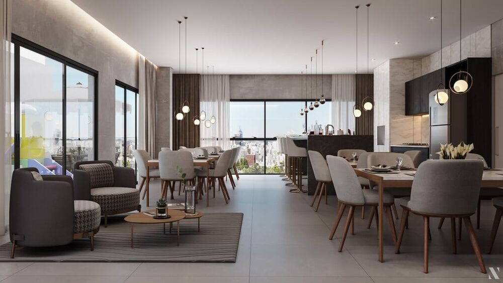 Apartamento à venda com 3 quartos, 164m² - Foto 3