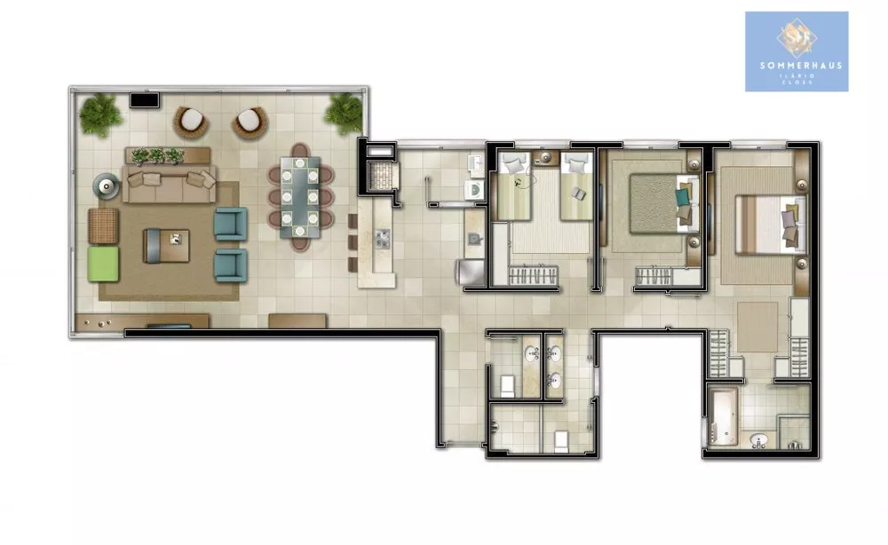 Apartamento, 3 quartos, 125 m² - Foto 7