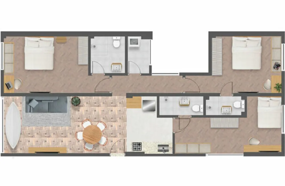 Apartamento, 3 quartos, 111 m² - Foto 11