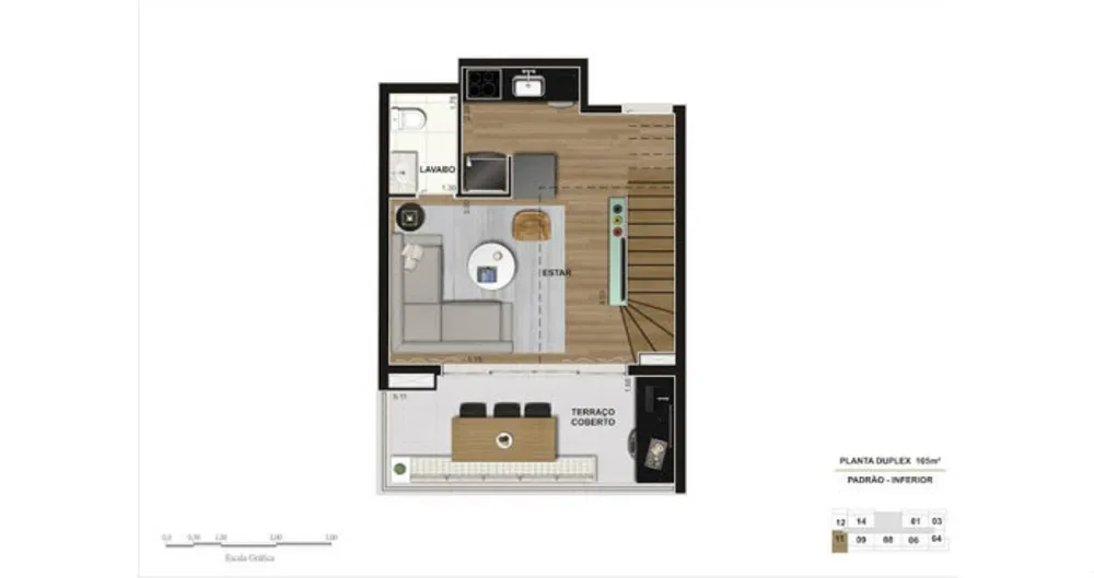 Apartamento, 2 quartos, 107 m² - Foto 2