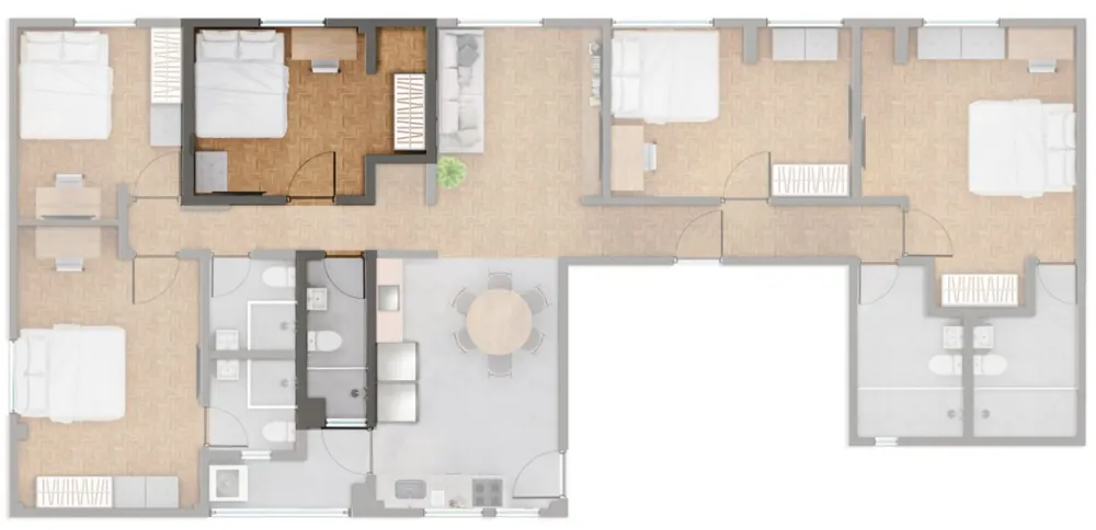 Apartamento, 5 quartos, 158 m² - Foto 1