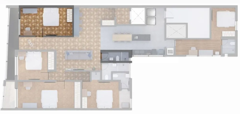 Apartamento, 5 quartos, 200 m² - Foto 5