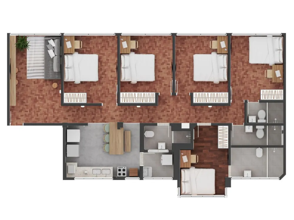 Apartamento, 5 quartos, 163 m² - Foto 2