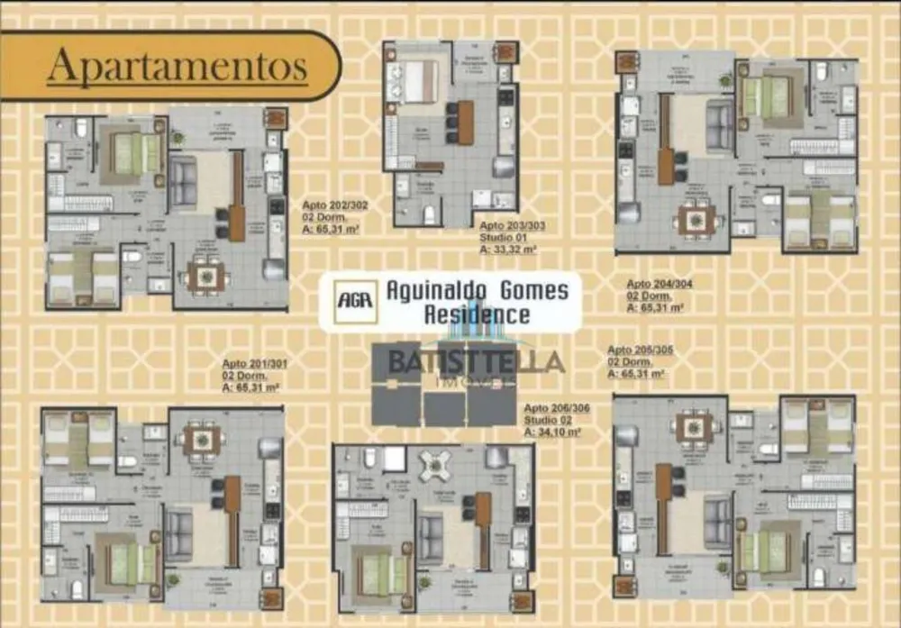 Apartamento, 2 quartos, 65 m² - Foto 4