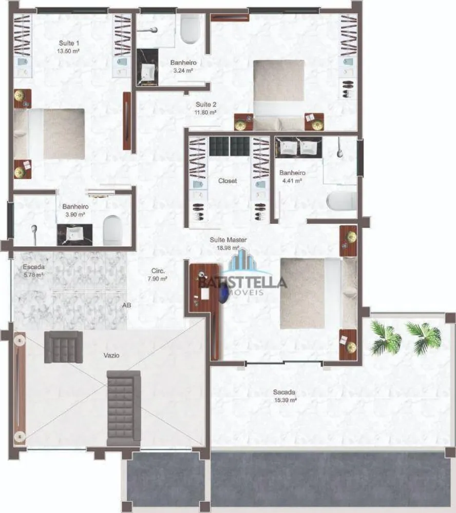 Casa, 4 quartos, 234 m² - Foto 3