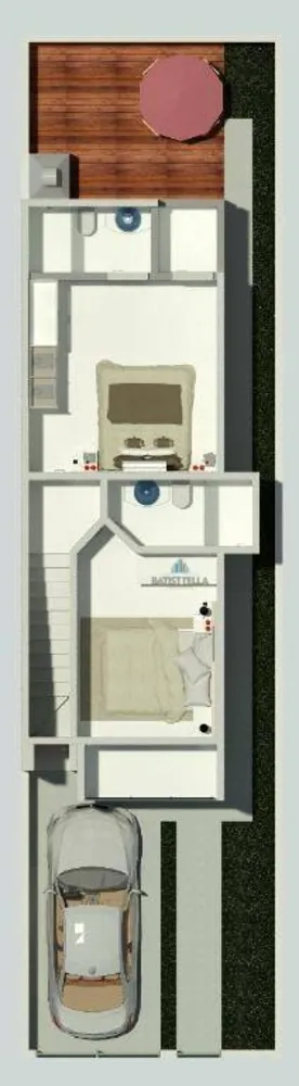 Sobrado, 2 quartos, 80 m² - Foto 3