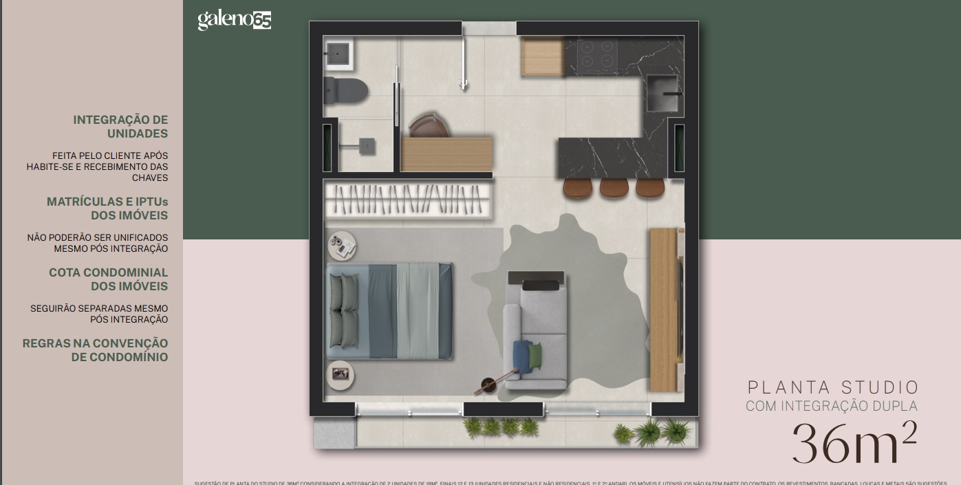 Kitnet-Studio, 18 m² - Foto 14