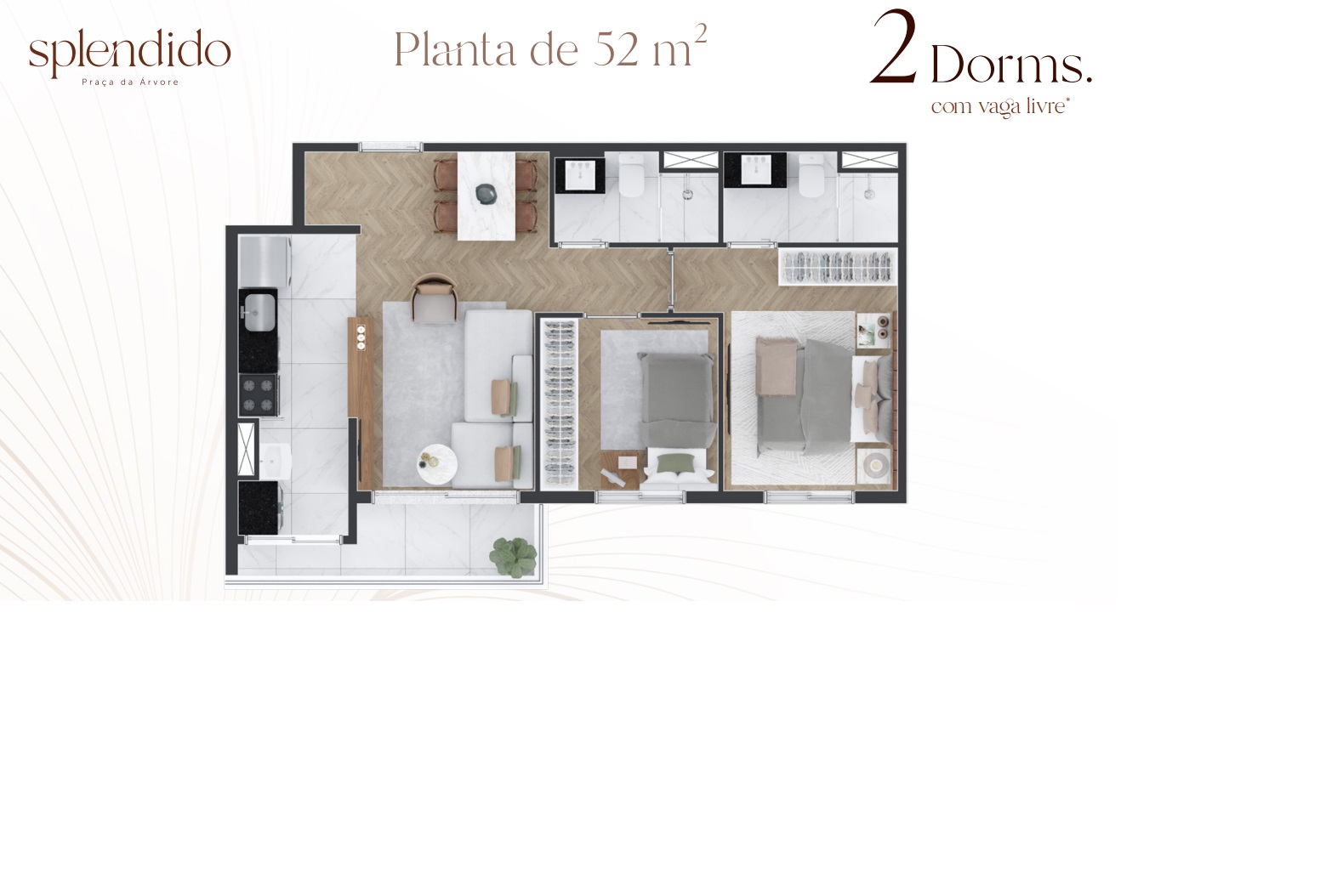 Apartamento à venda com 2 quartos, 50m² - Foto 7