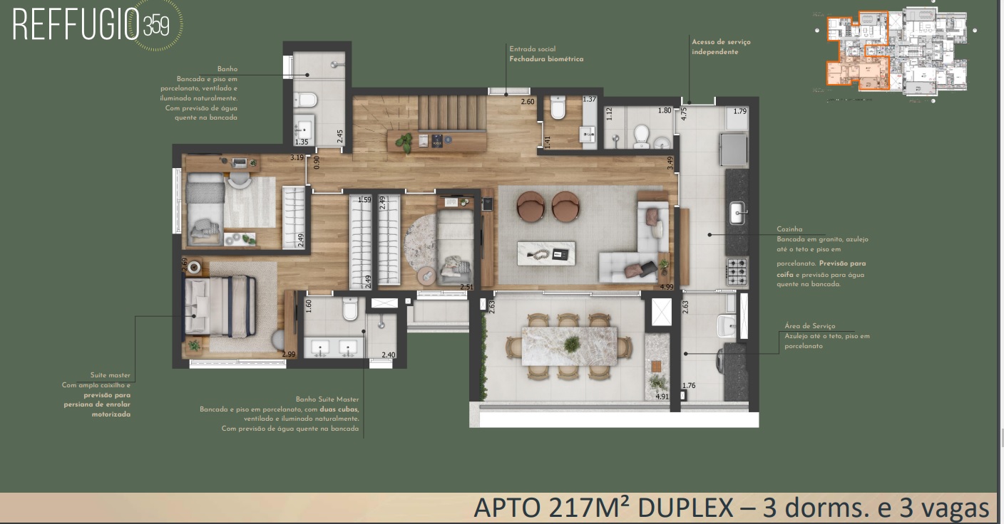 Apartamento, 3 quartos, 108 m² - Foto 3