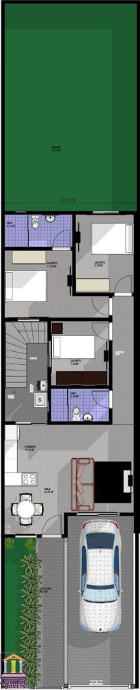 Casa, 3 quartos - Foto 3