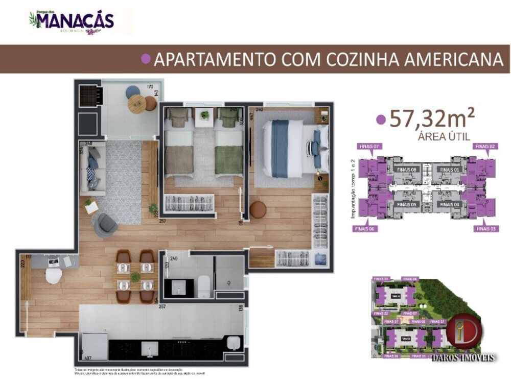 Apartamento, 2 quartos, 55 m² - Foto 6