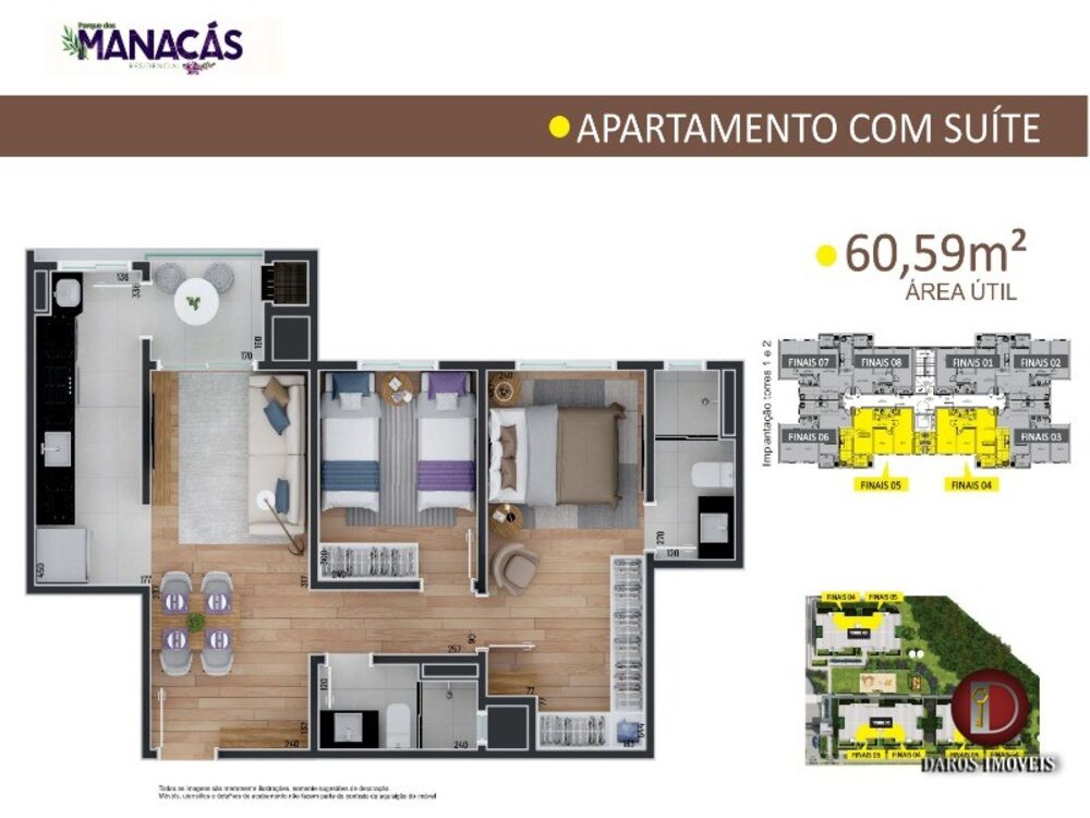 Apartamento, 2 quartos, 55 m² - Foto 5