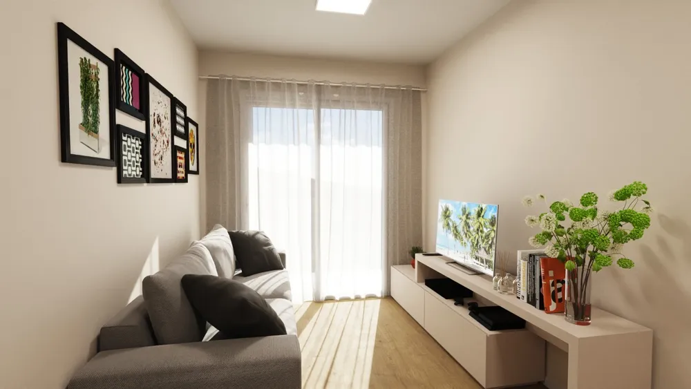 Apartamento, 1 quarto, 34 m² - Foto 3