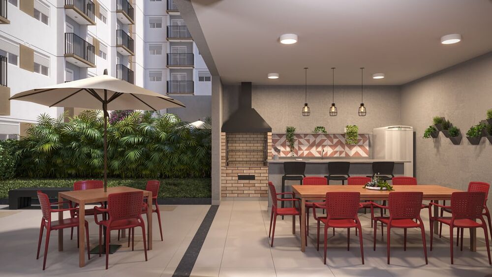 Apartamento, 2 quartos, 36 m² - Foto 2