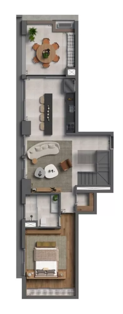 Cobertura, 3 quartos, 201 m² - Foto 12