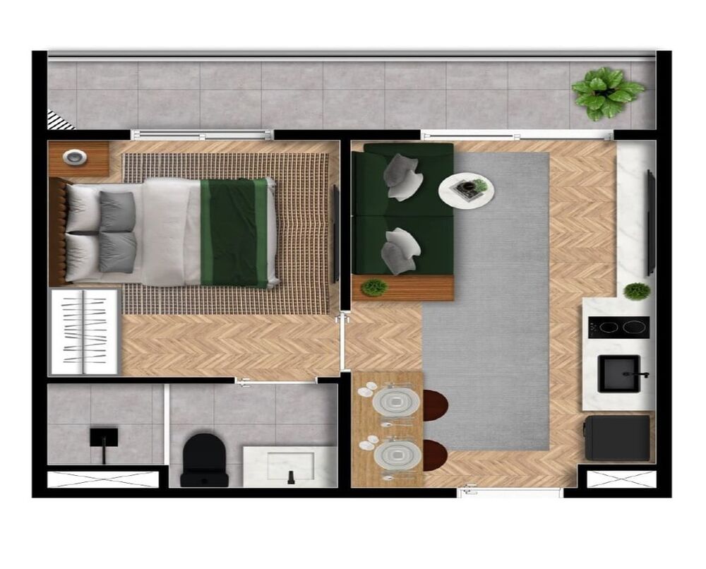 Cobertura à venda com 2 quartos, 78m² - Foto 7